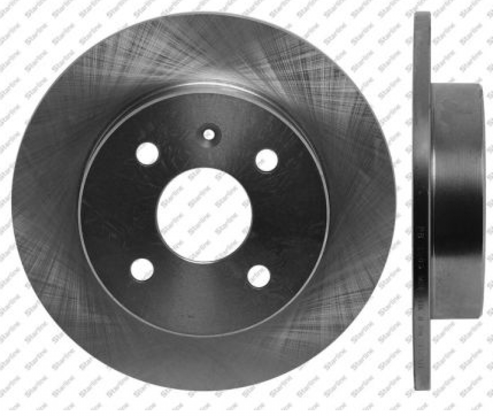 Set discuri frana spate 4 prezoane 240 mm producator STARLINE